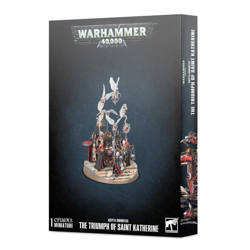 Miniatura Adepta Sororitas El Triunfo de Santa Katherine para Warhammer 40,000 de Games Workshop.