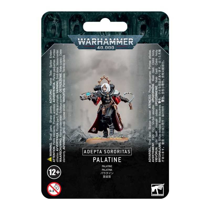 Miniatura Palatina de Adepta Sororitas para Warhammer 40,000 de Games Workshop.