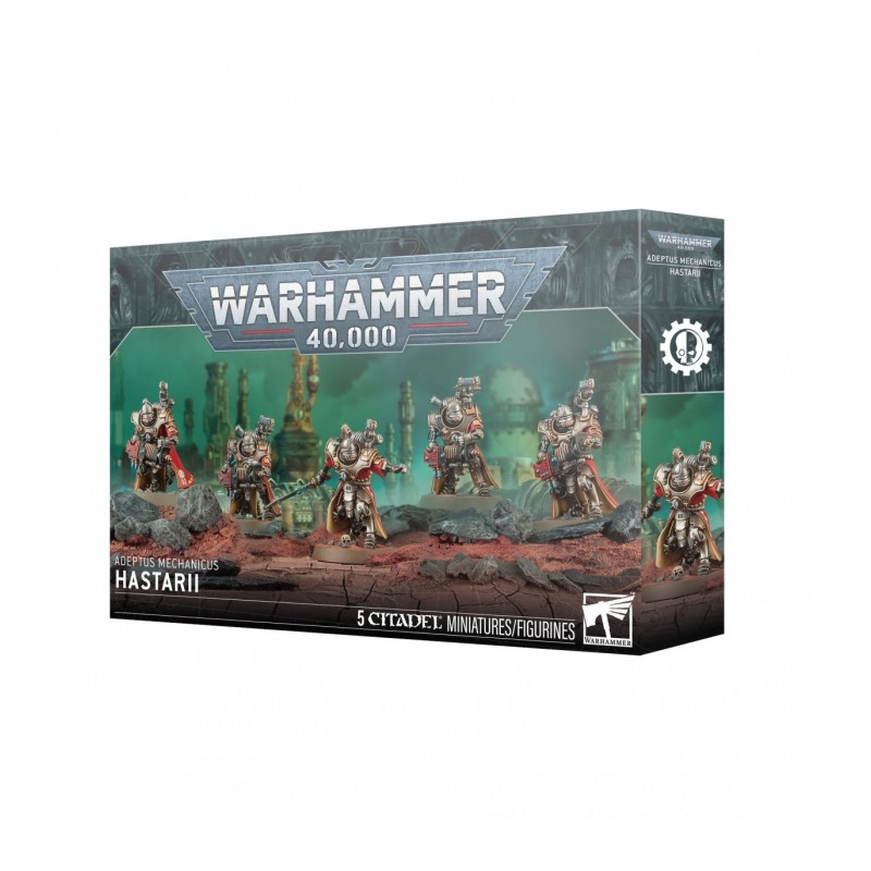 Miniaturas Hastarii de Adeptus Mechanicus para Warhammer 40,000 de Games Workshop.