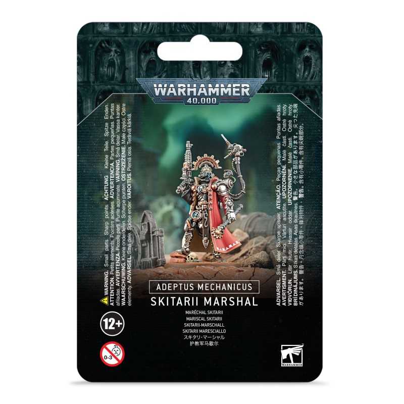 Miniatura Mariscal Skitarii de Adeptus Mechanicus para Warhammer 40,000 de Games Workshop.