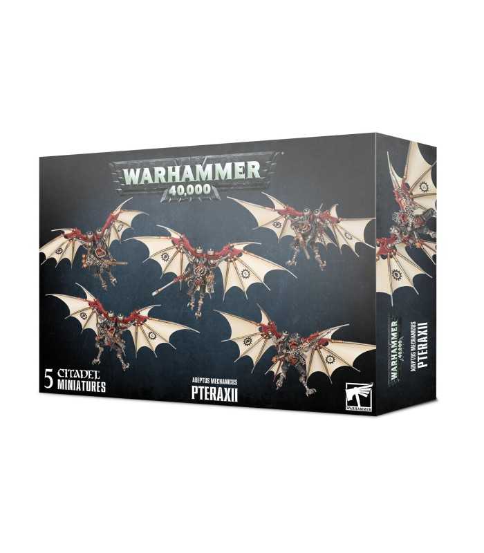 Miniaturas Pteraxii de Adeptus Mechanicus para Warhammer 40,000 de Games Workshop.