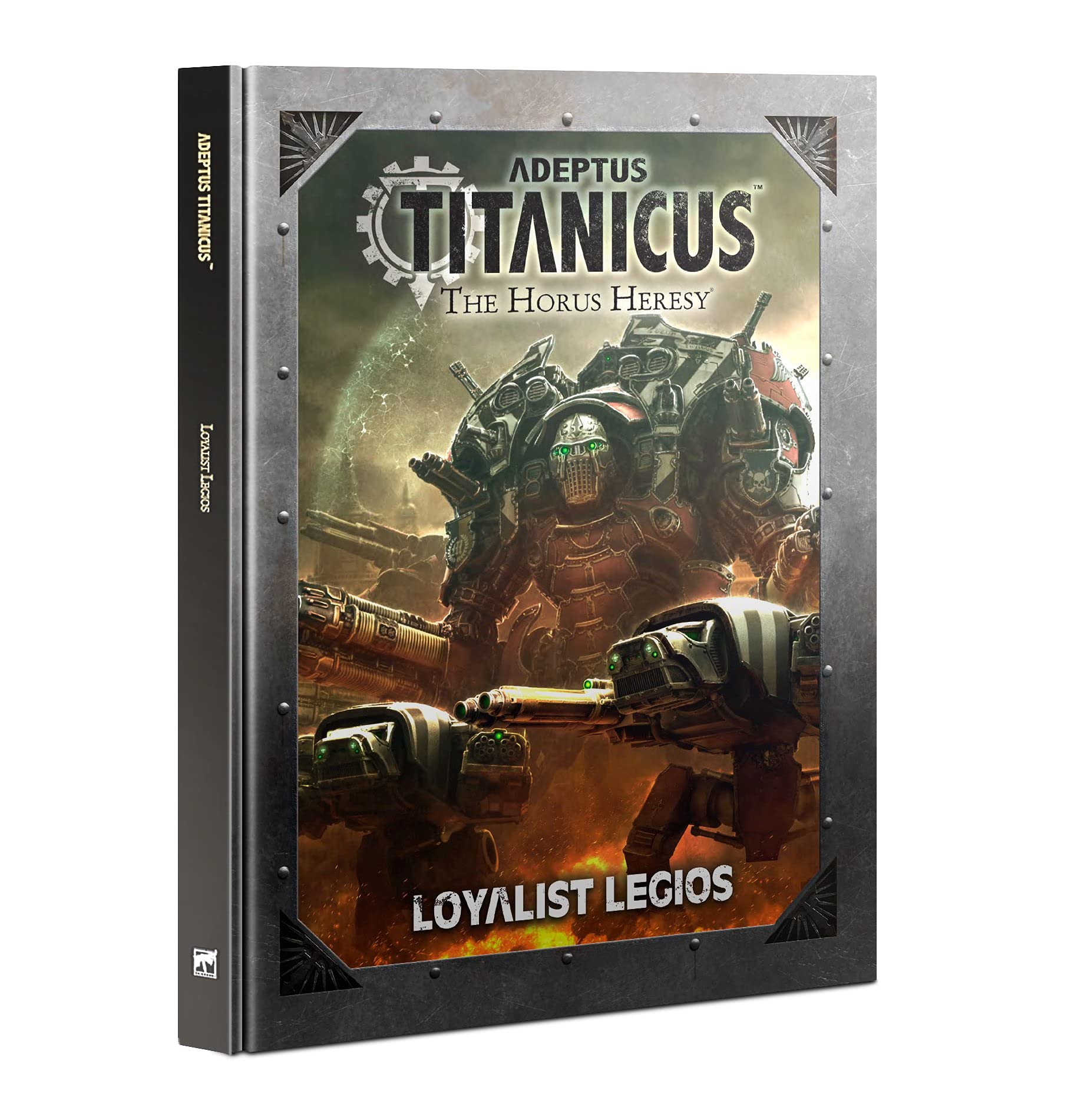 Libro Adeptus Titanicus: Loyalist Legios en inglés de Games Workshop.