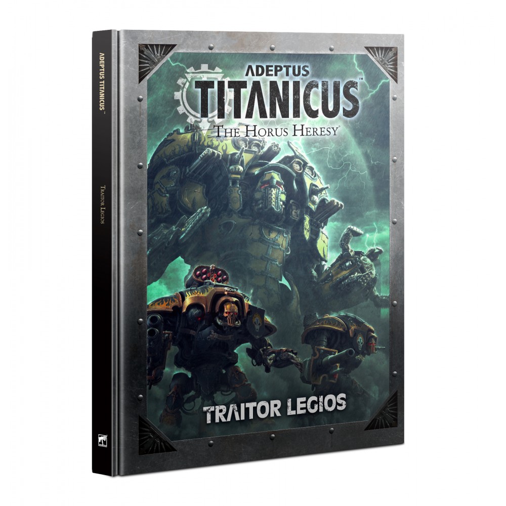 Libro Adeptus Titanicus: Traitor Legios en inglés de Games Workshop.