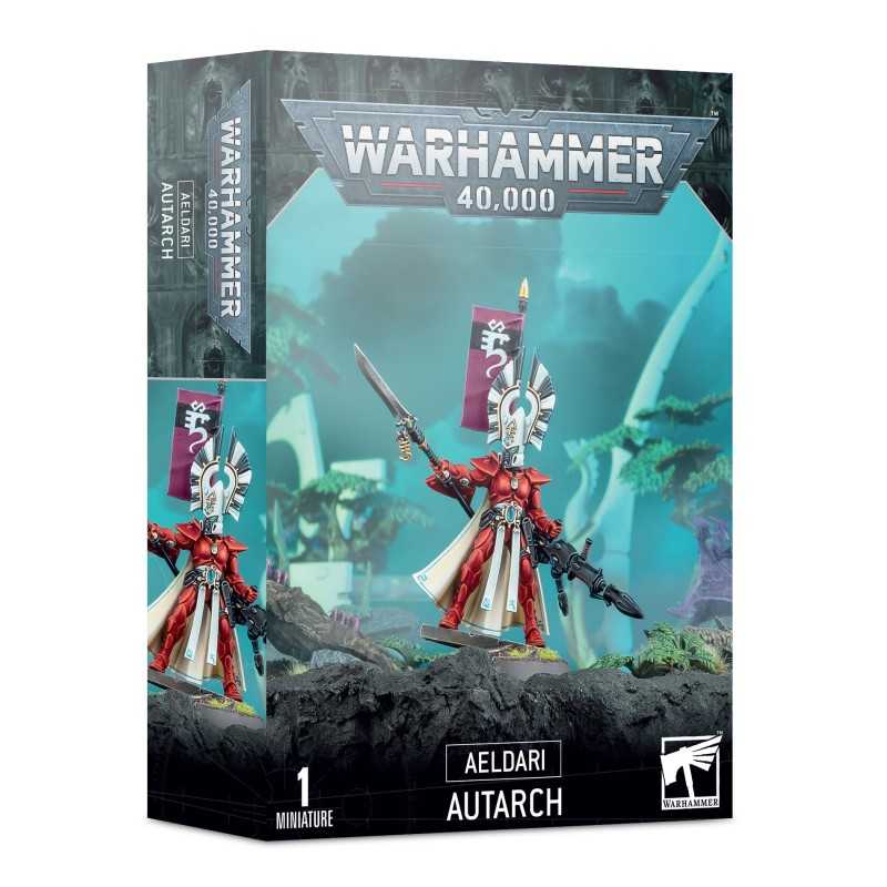 Miniatura Autarca de Aeldari para Warhammer 40,000 de Games Workshop.