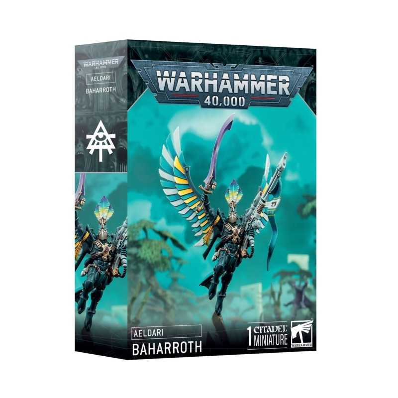 Miniatura Baharroth de Aeldari para Warhammer 40,000 de Games Workshop.