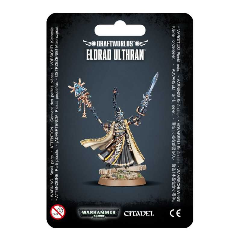 Miniatura Eldrad Ulthran de Aeldari para Warhammer 40,000 de Games Workshop.