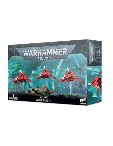 Miniaturas Jinetes del Viento de Aeldari para Warhammer 40,000 de Games Workshop.