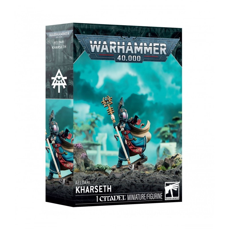 Miniatura Kharseth de Aeldari para Warhammer 40,000 de Games Workshop.