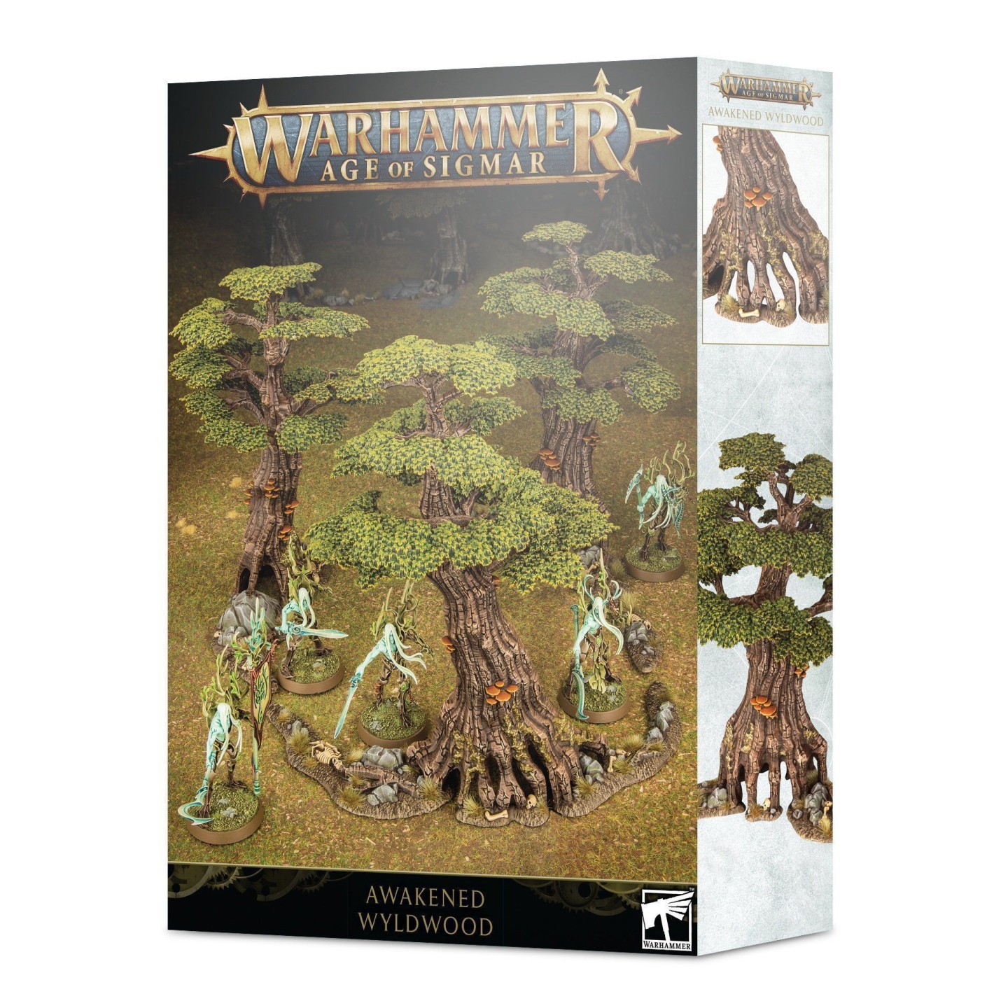 Escenografía Awakened Wyldwood para Warhammer Age of Sigmar de Games Workshop.