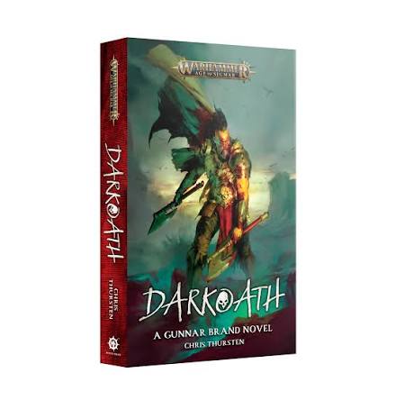 Novela Age of Sigmar: Darkoath en tapa blanda de Black Library.