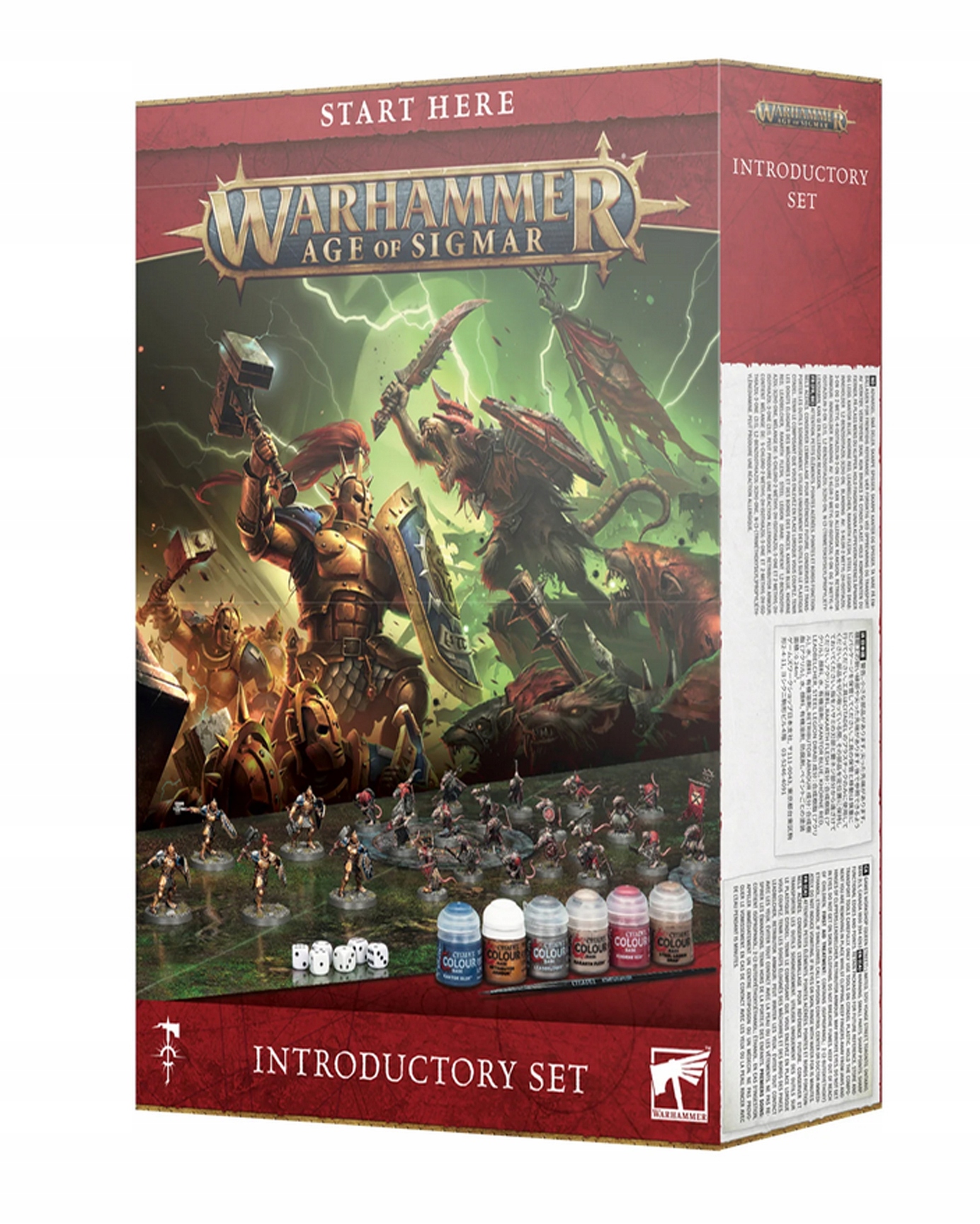 Caja de inicio Introductory Set para Warhammer Age of Sigmar en inglés de Games Workshop.