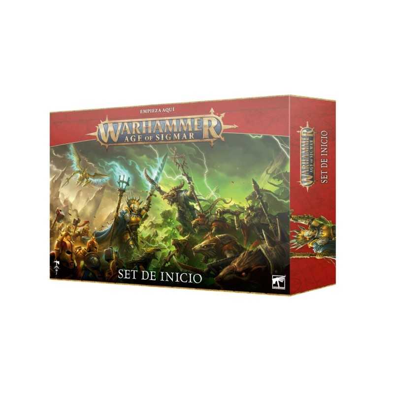 Caja Set de Inicio en español para Warhammer Age of Sigmar de Games Workshop.