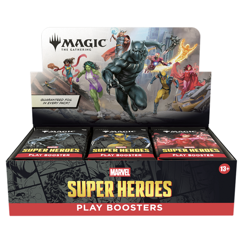 Magic: The Gathering Marvel Super Heroes Play Booster Box EN