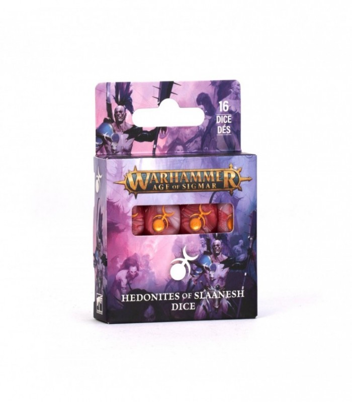AGE OF SIGMAR:HEDONITES OF SLAANESH DICE