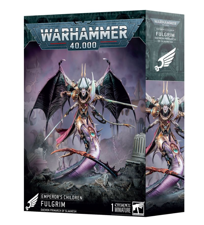 Fulgrim Daemon Primarch of Slaanesh