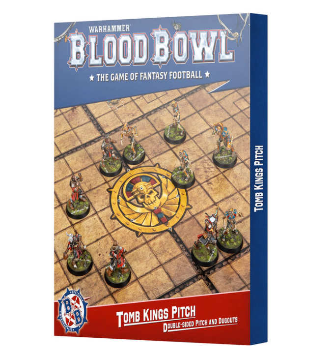 BLOOD BOWL: TOMB KINGS TEAM PITCH & DUGOUTS