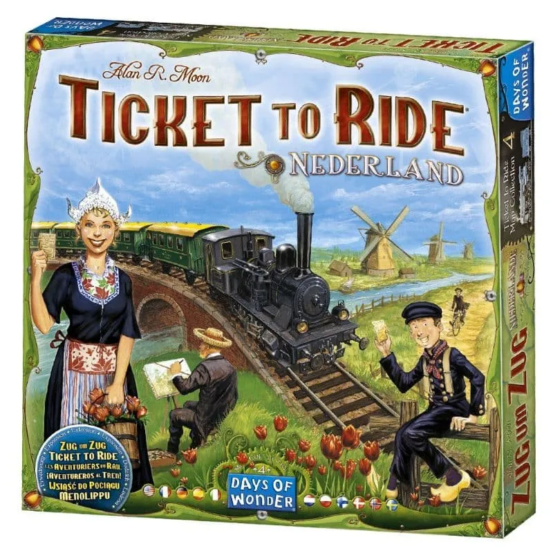 Aventureros al Ticket to ride: Nederland
