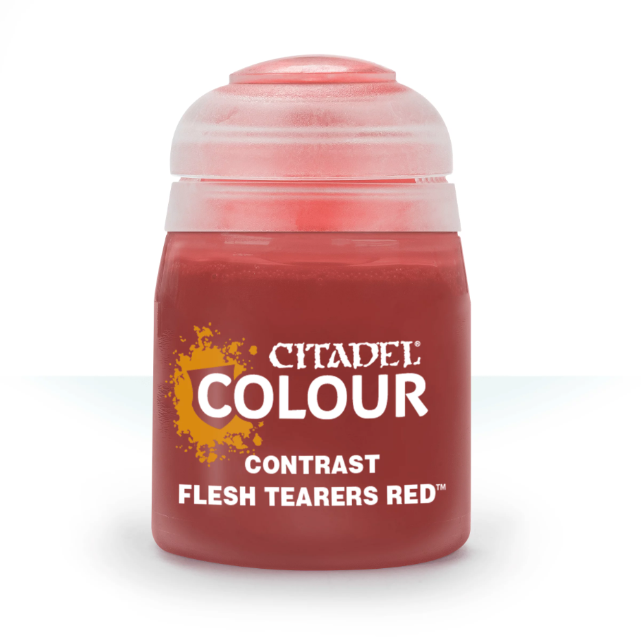 CONTRAST: FLESH TEARERS RED