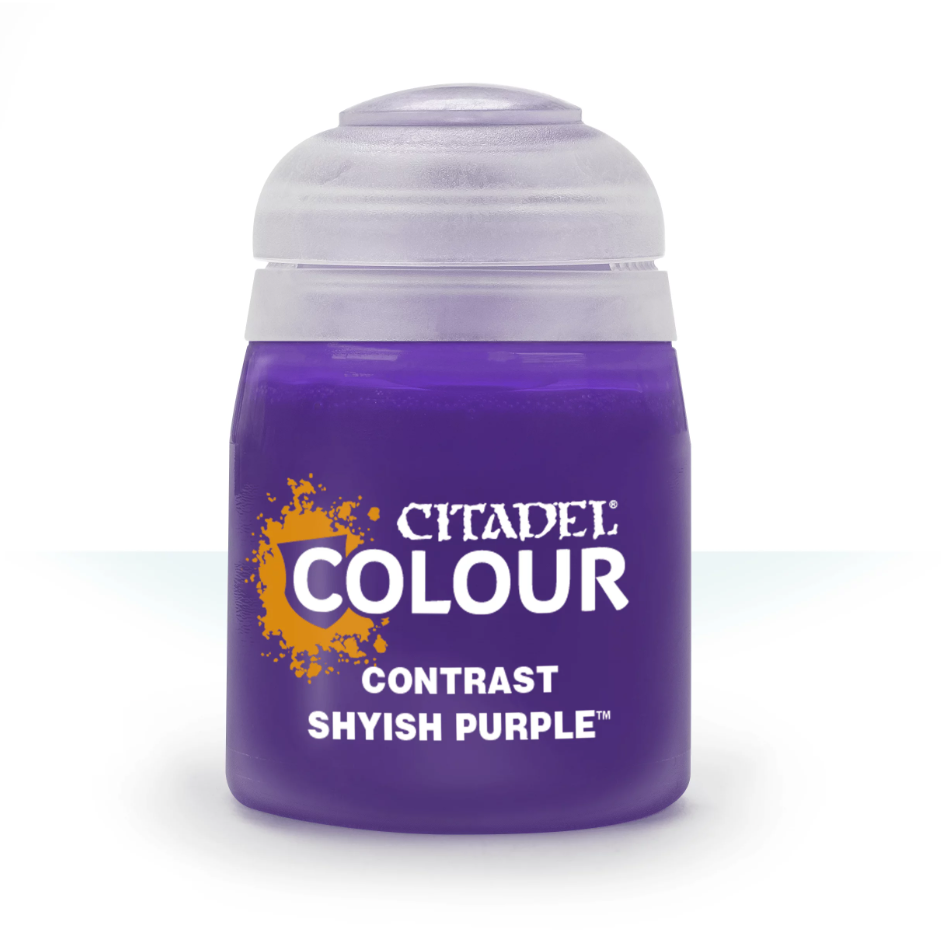 CONTRAST: SHYISH PURPLE