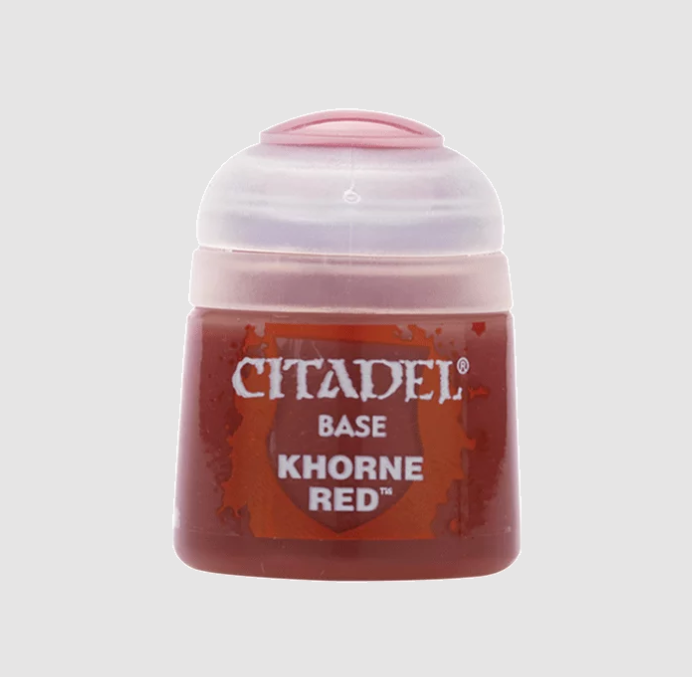 BASE: KHORNE RED