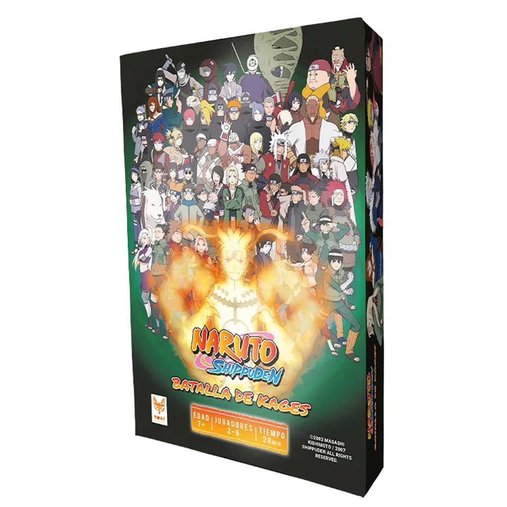 Naruto Shippuden Batalla de Kages