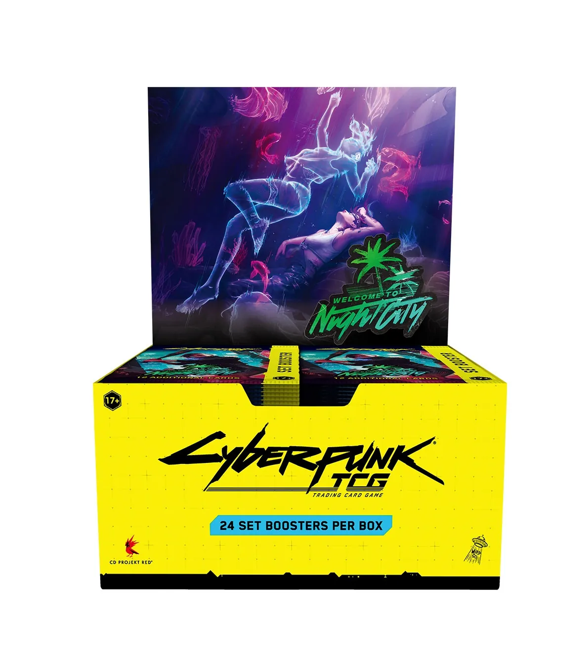Cyberpunk TCG Play Booster Box 24 boosters