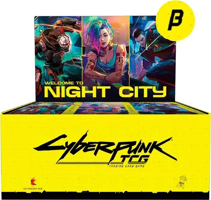 Cyberpunk TCG BETA Play Booster Box 24 boosters