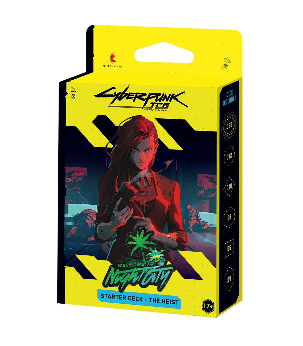Cyberpunk TCG Starter Deck The Heist Welcome to Night City
