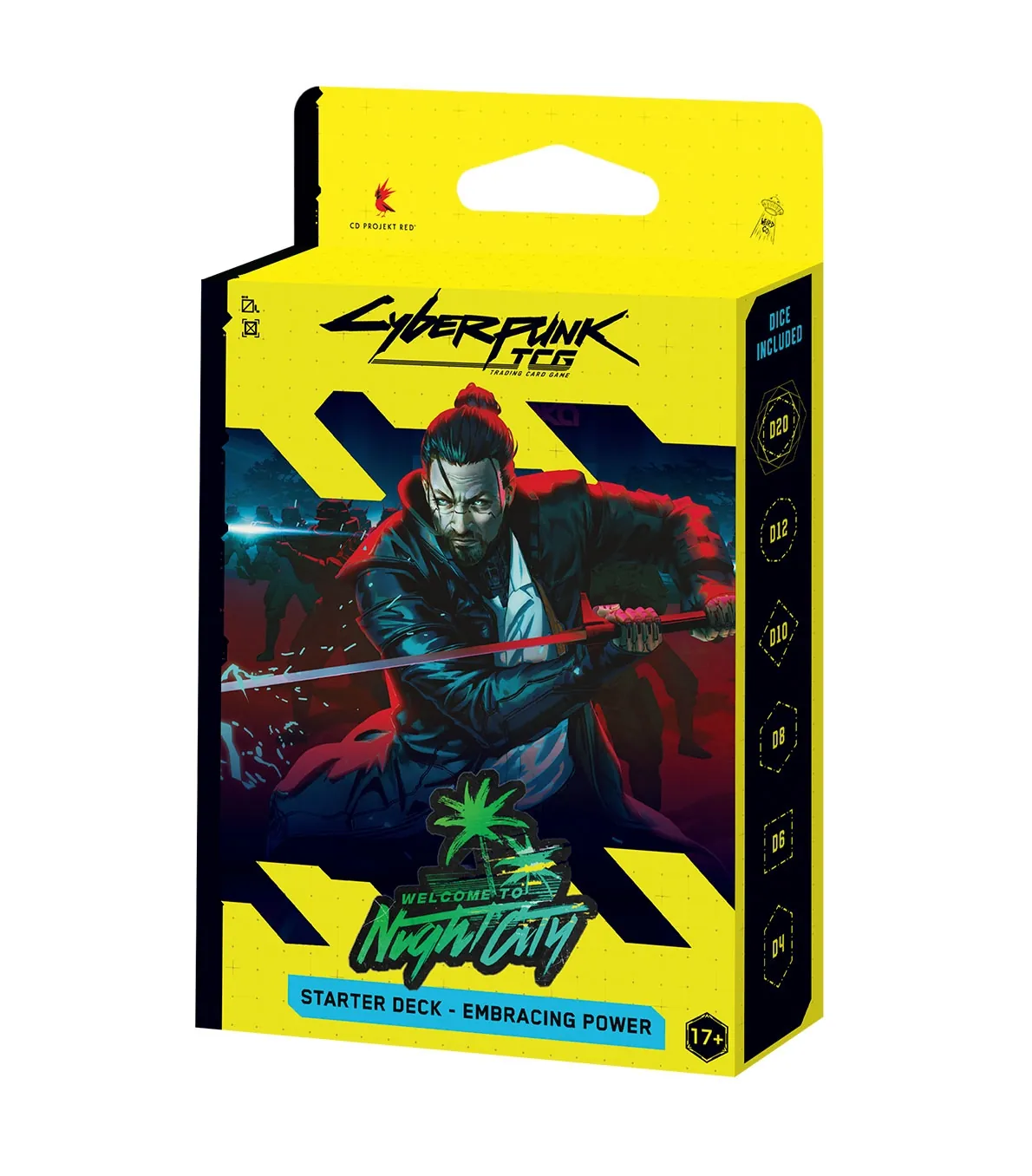 Cyberpunk TCG Starter Deck Embracing Power Welcome to Night City