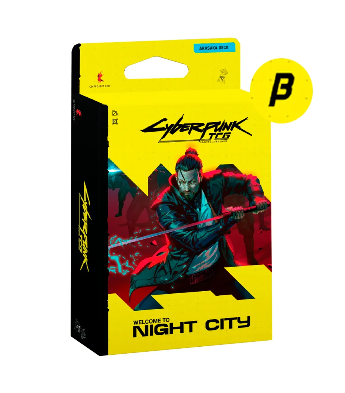 Cyberpunk TCG Starter Deck BETA Embracing Power Welcome to Night City