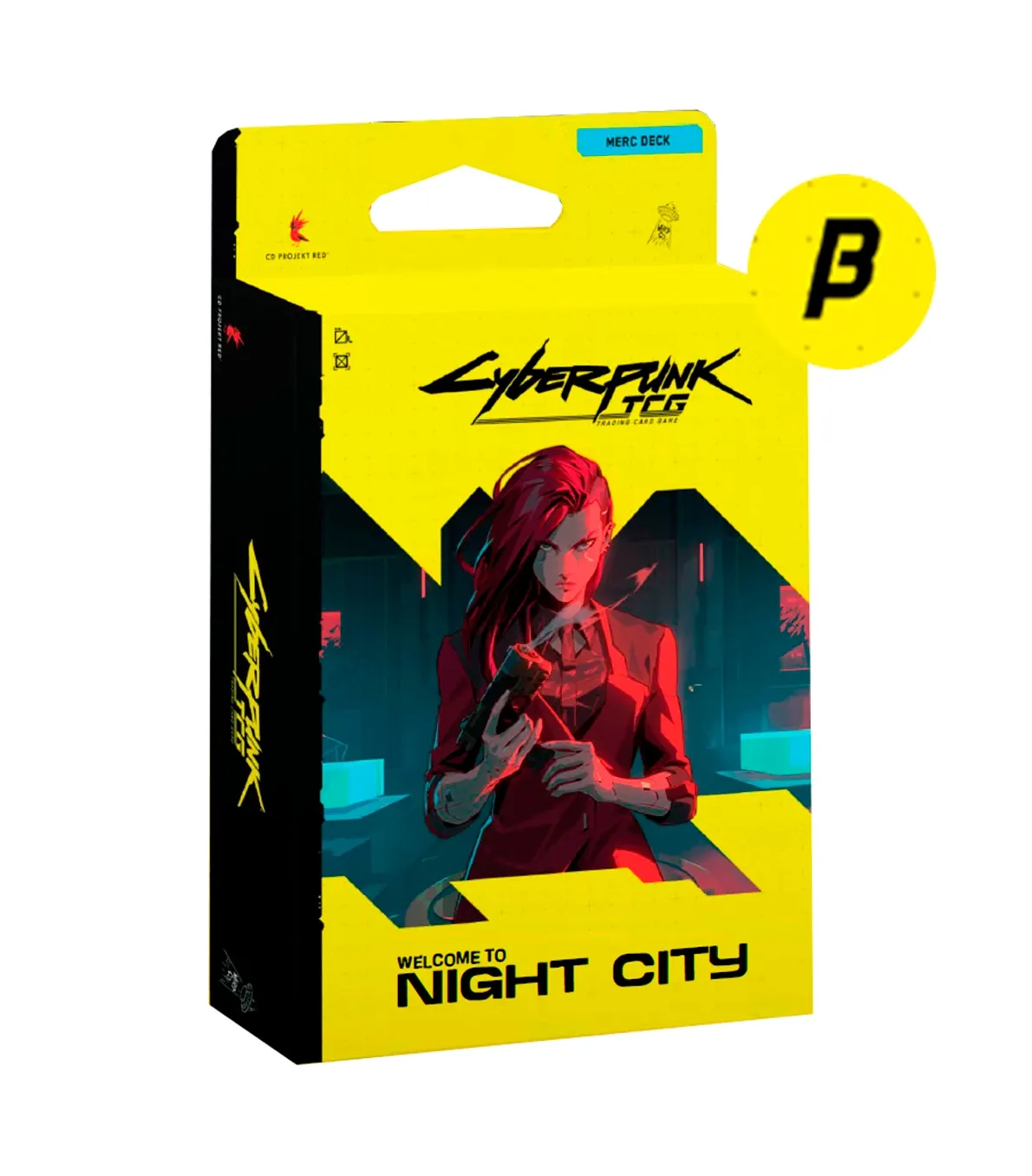 Cyberpunk TCG Starter Deck BETA The Heist Welcome to Night City