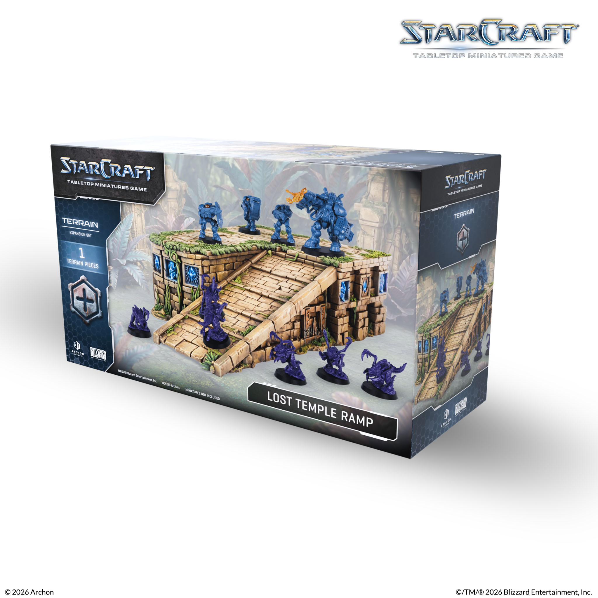 Archon Studio - Starcraft TMG: Terrain Expansion Set: Lost Temple Ramp