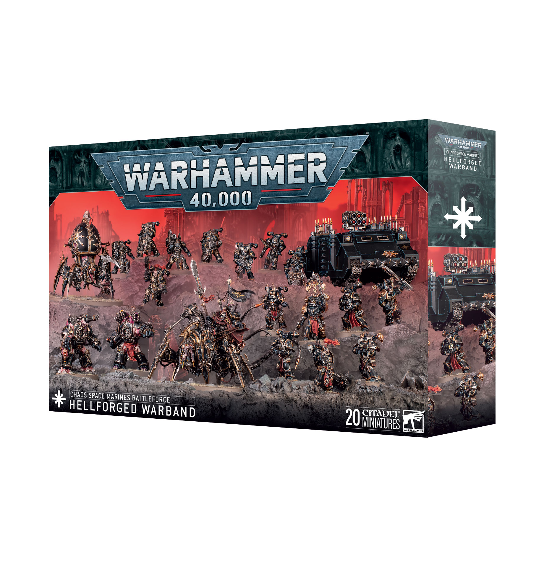 BATTLEFORCE: HELLFORGED WARBAND - Imagen 1
