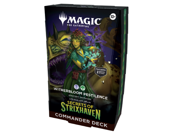 MTG - Secrets of Strixhaven Commander Deck Display (5 Decks) - EN - Imagen 3