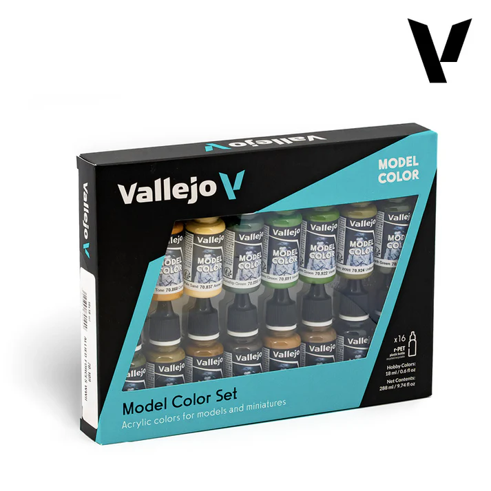 Set 16 Pinturas Allied WW2 Model Color Vallejo (70109)