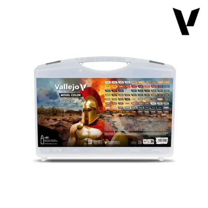 Maletín 80 Pinturas Base Case Model Color Vallejo