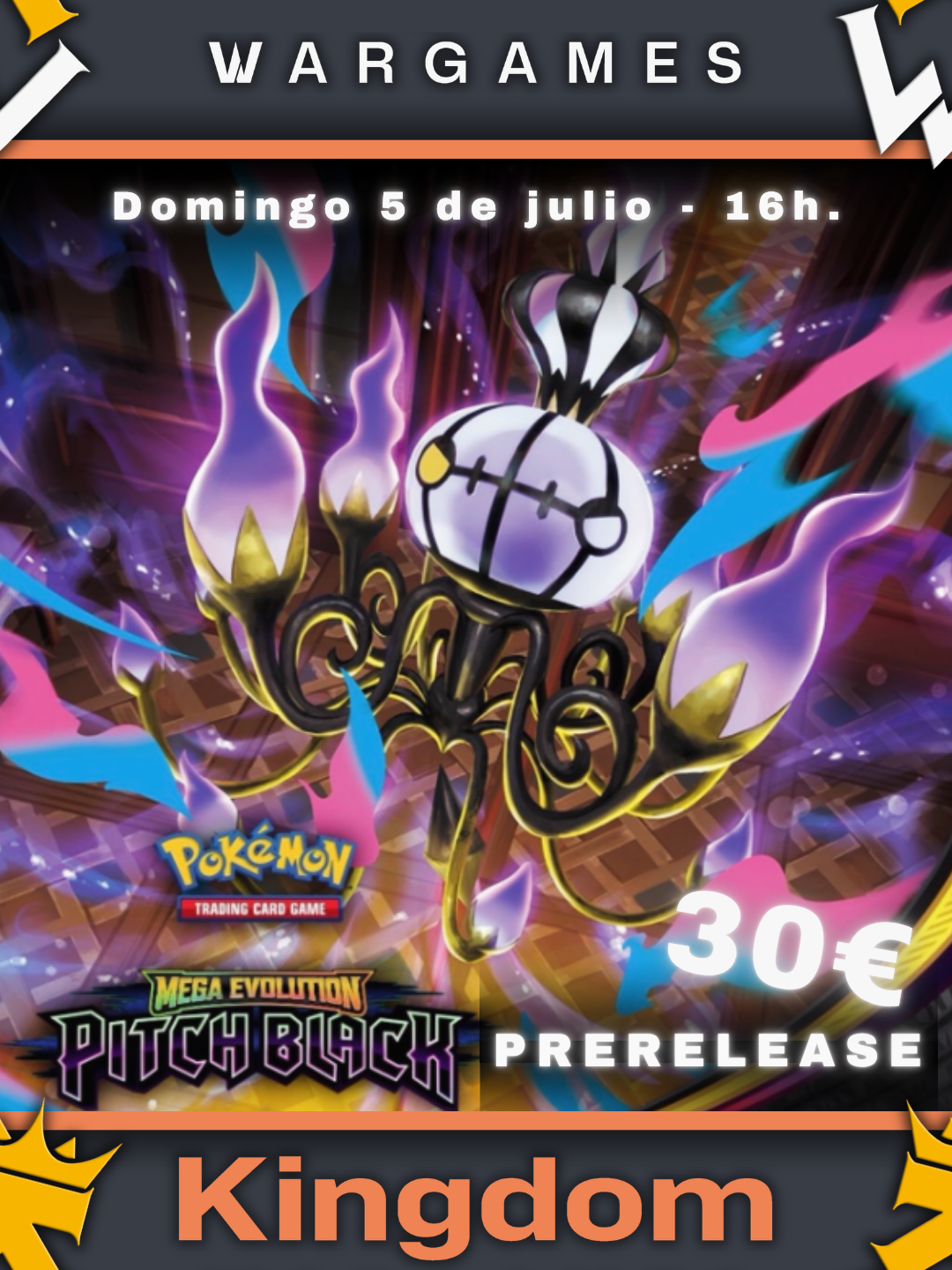 Plantilla DEF (35) JCC Pokémon Pitch Black - Presentación - Imagen 1