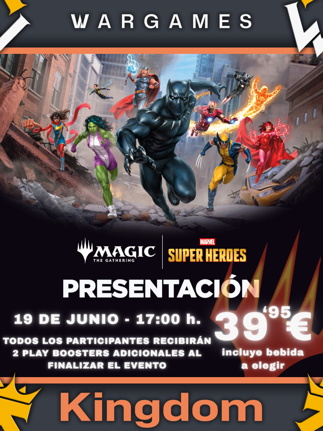 Plantilla DEF (37) Presentación - Magic x Marvel Super Heroes - Imagen 1